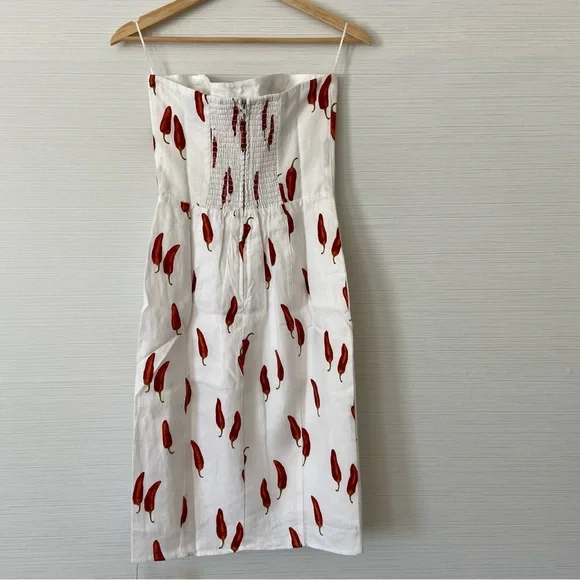 🌿NWT Reformation Prescott Linen Dress in Jalapeño